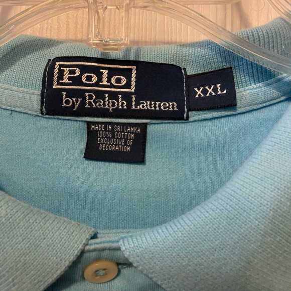 Polo by Ralph Lauren Men’s XXL Light Blue Shirt - Picture 3 of 5